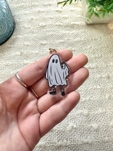 Load image into Gallery viewer, Coffee Ghost Acrylic Keychain
