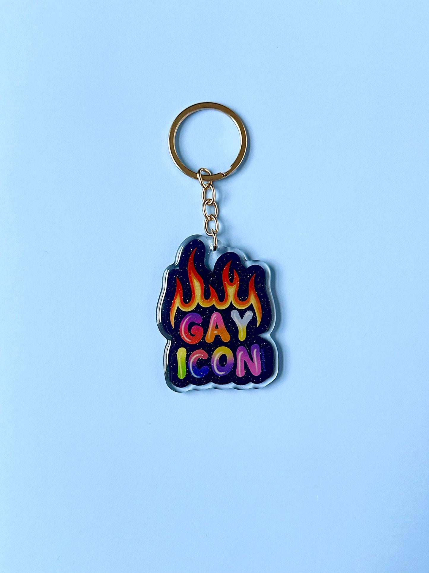 Gay Icon Acrylic Keychain