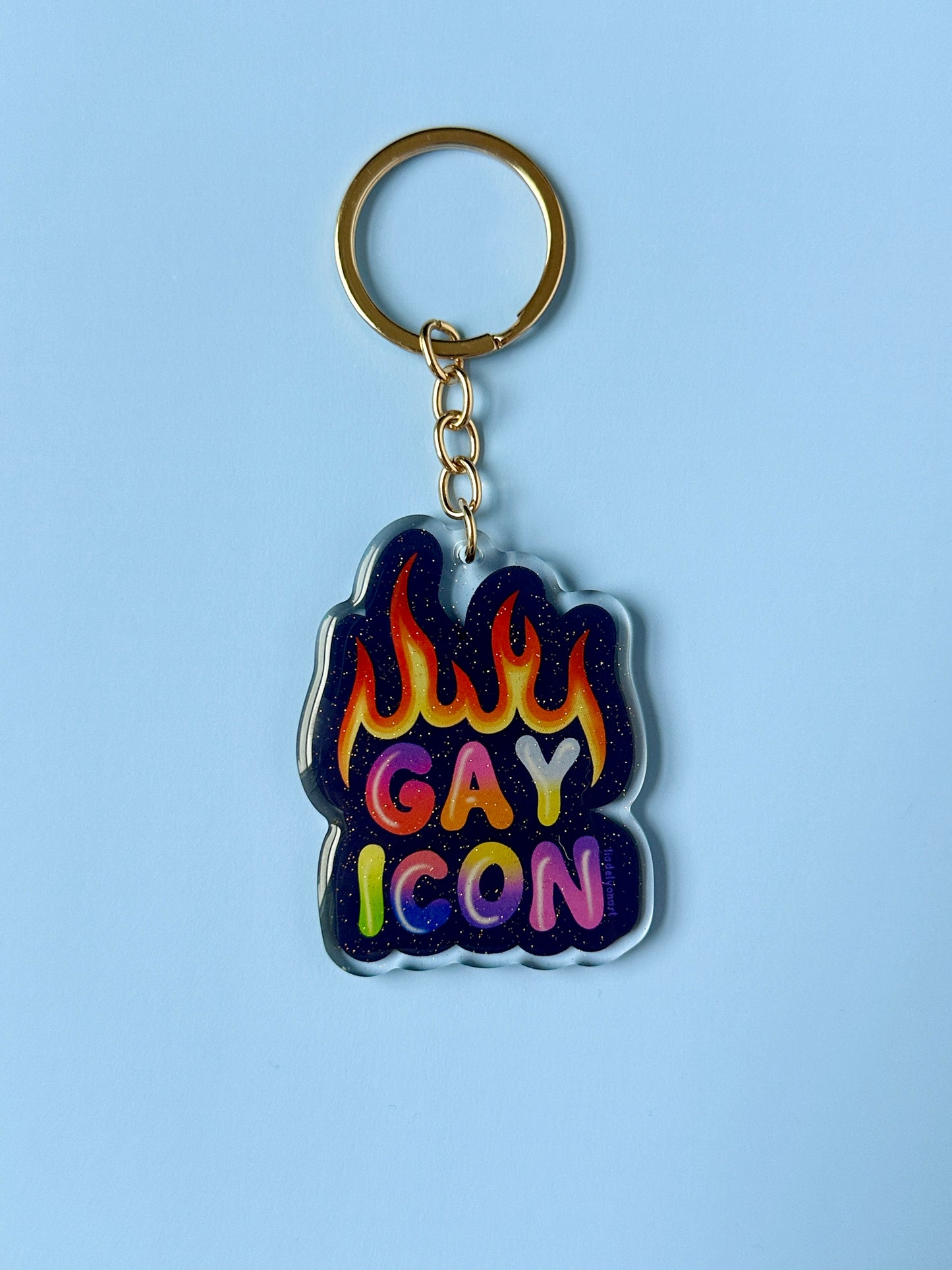 Gay Icon Acrylic Keychain