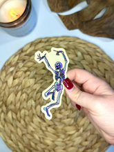 Load image into Gallery viewer, Dancing Skeleton Magnet, 4x2.2 in
