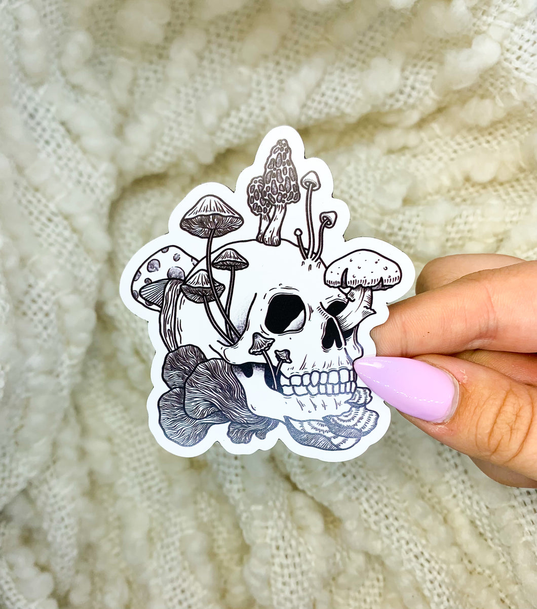 Spooky Shrooms 3x3 in. Magnet