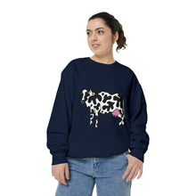 Load image into Gallery viewer, Funky Cow Unisex Garment-Dyed Sweatshirt
