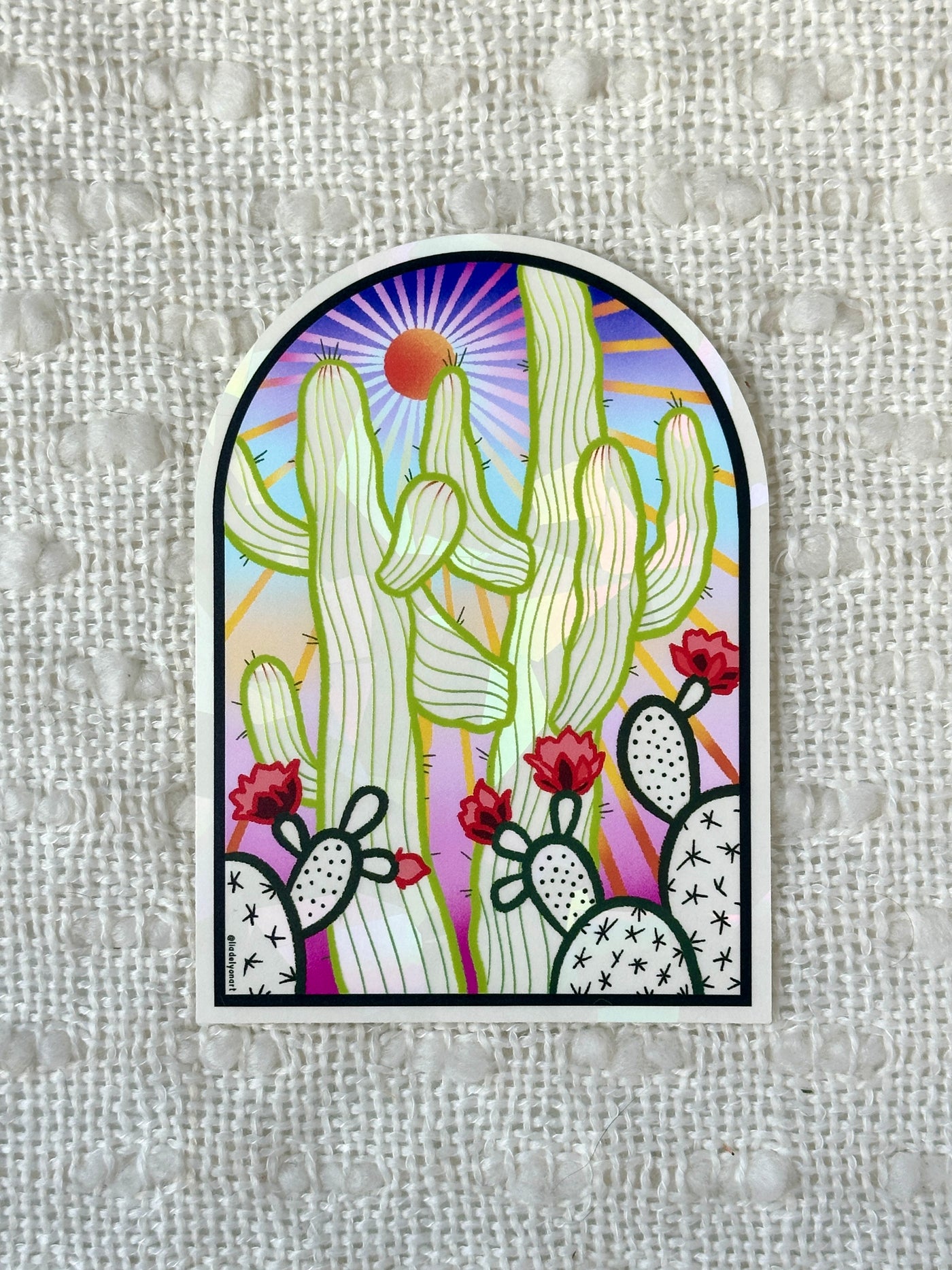 Cactus Sun Catcher