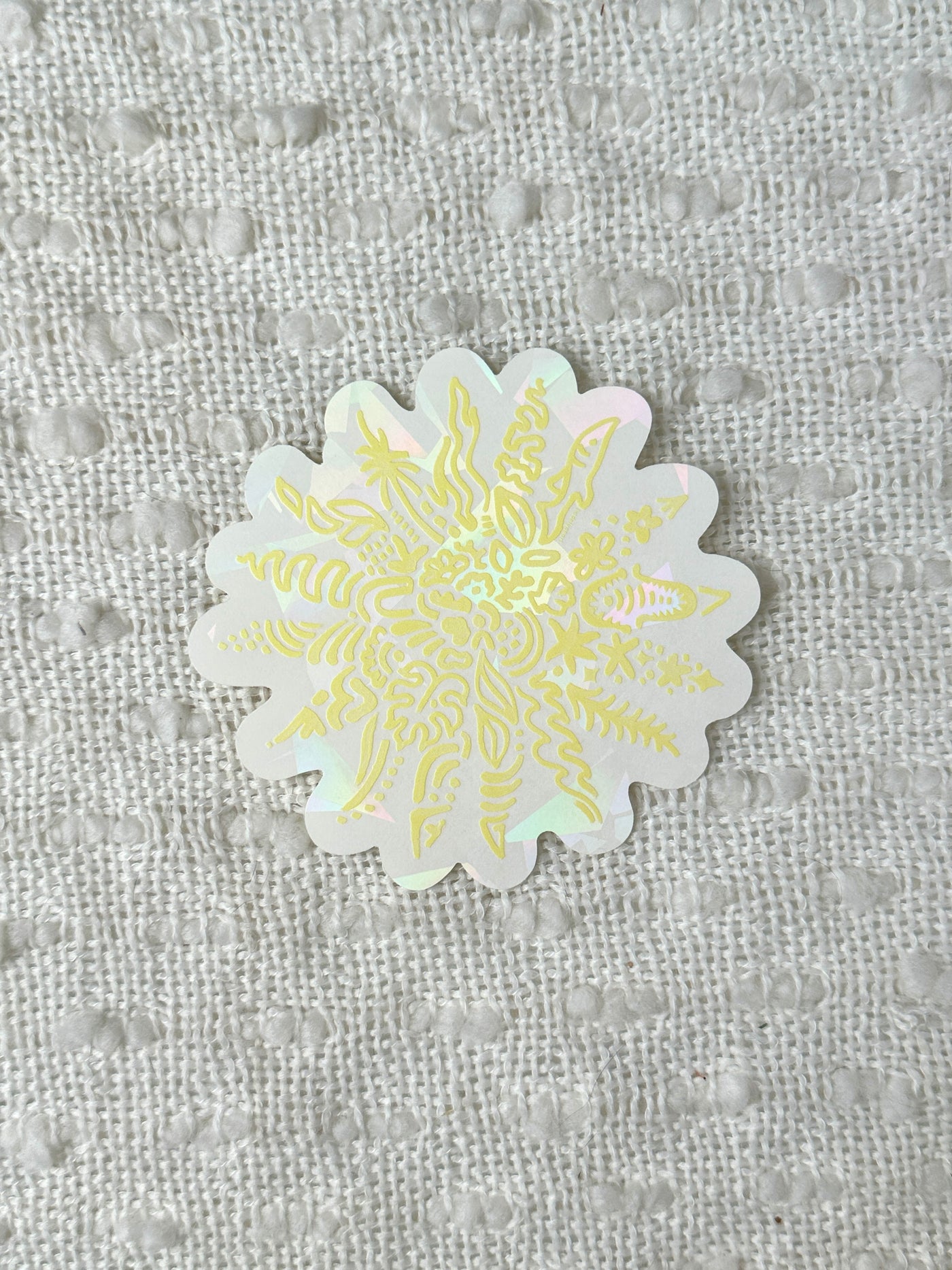 Abstract Coastal Sun Sun Catcher