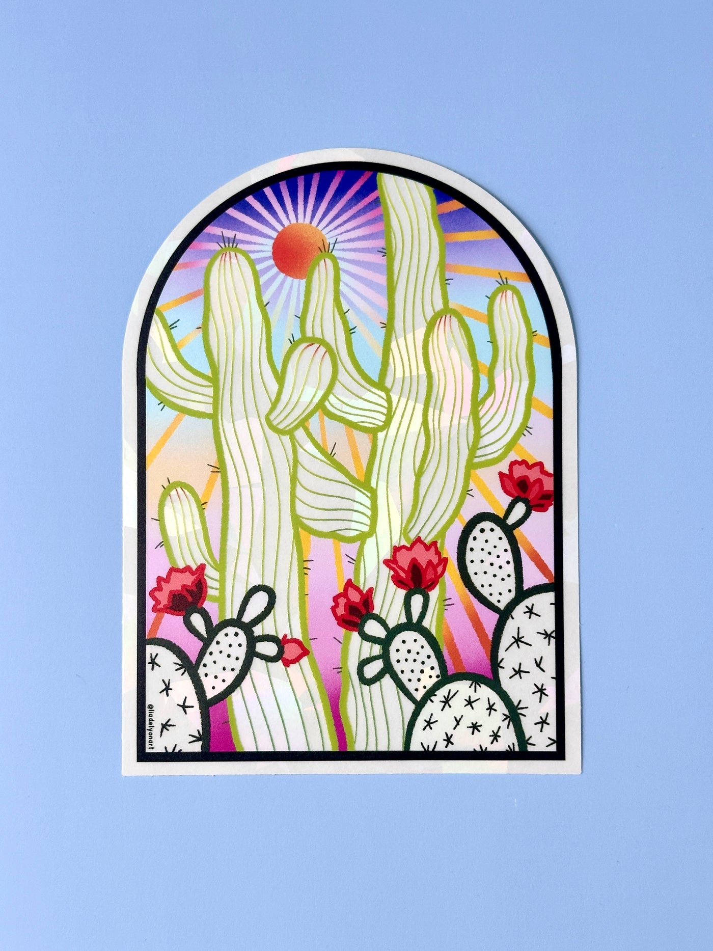 Cactus Sun Catcher