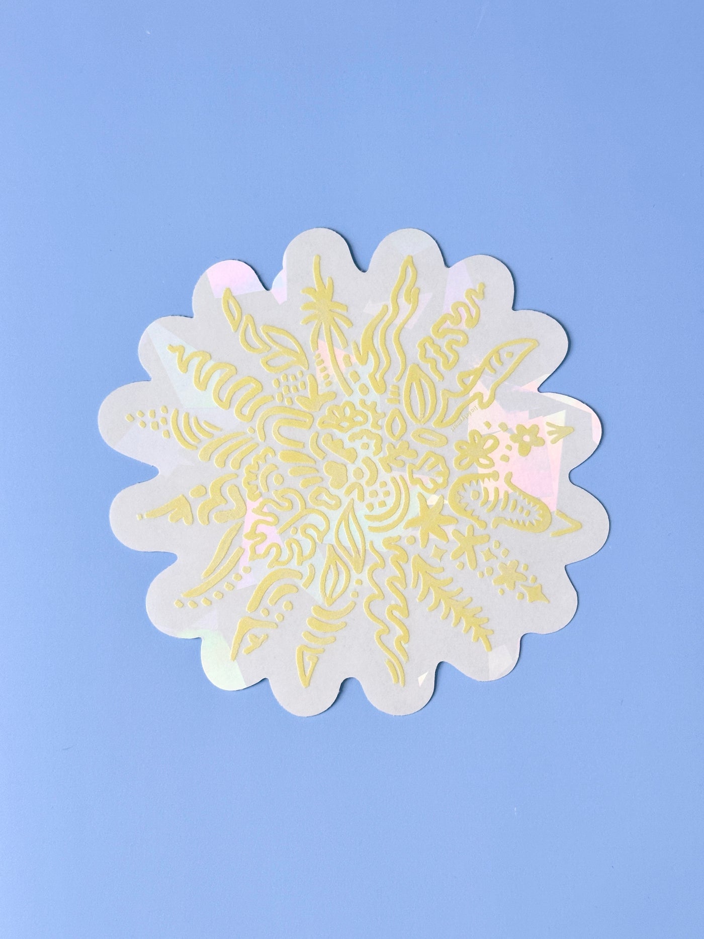 Abstract Coastal Sun Sun Catcher