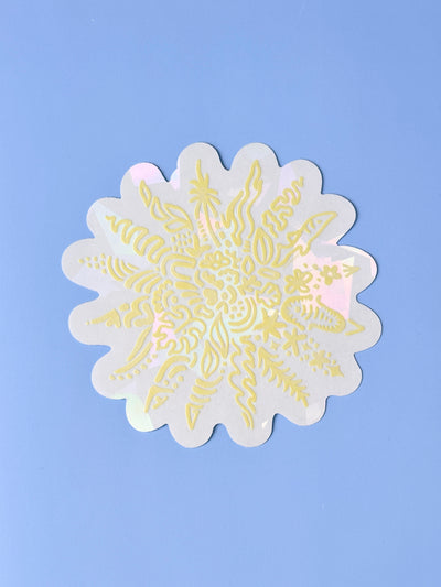 Abstract Coastal Sun Sun Catcher