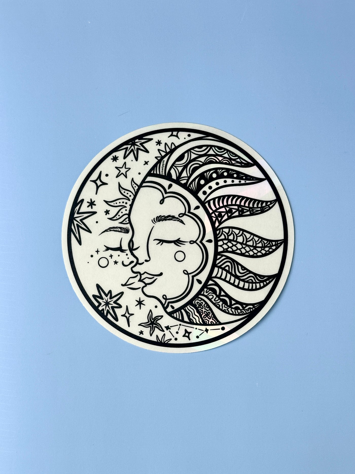 Sun and Moon Sun Catcher