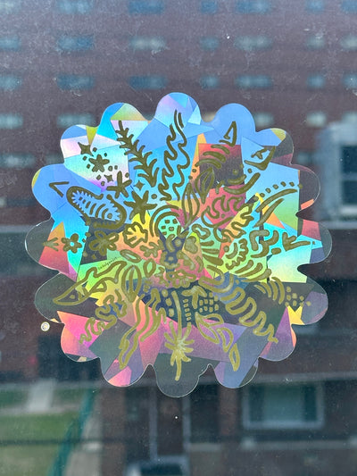 Abstract Coastal Sun Sun Catcher