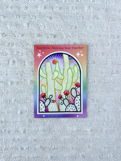 Cactus Sun Catcher
