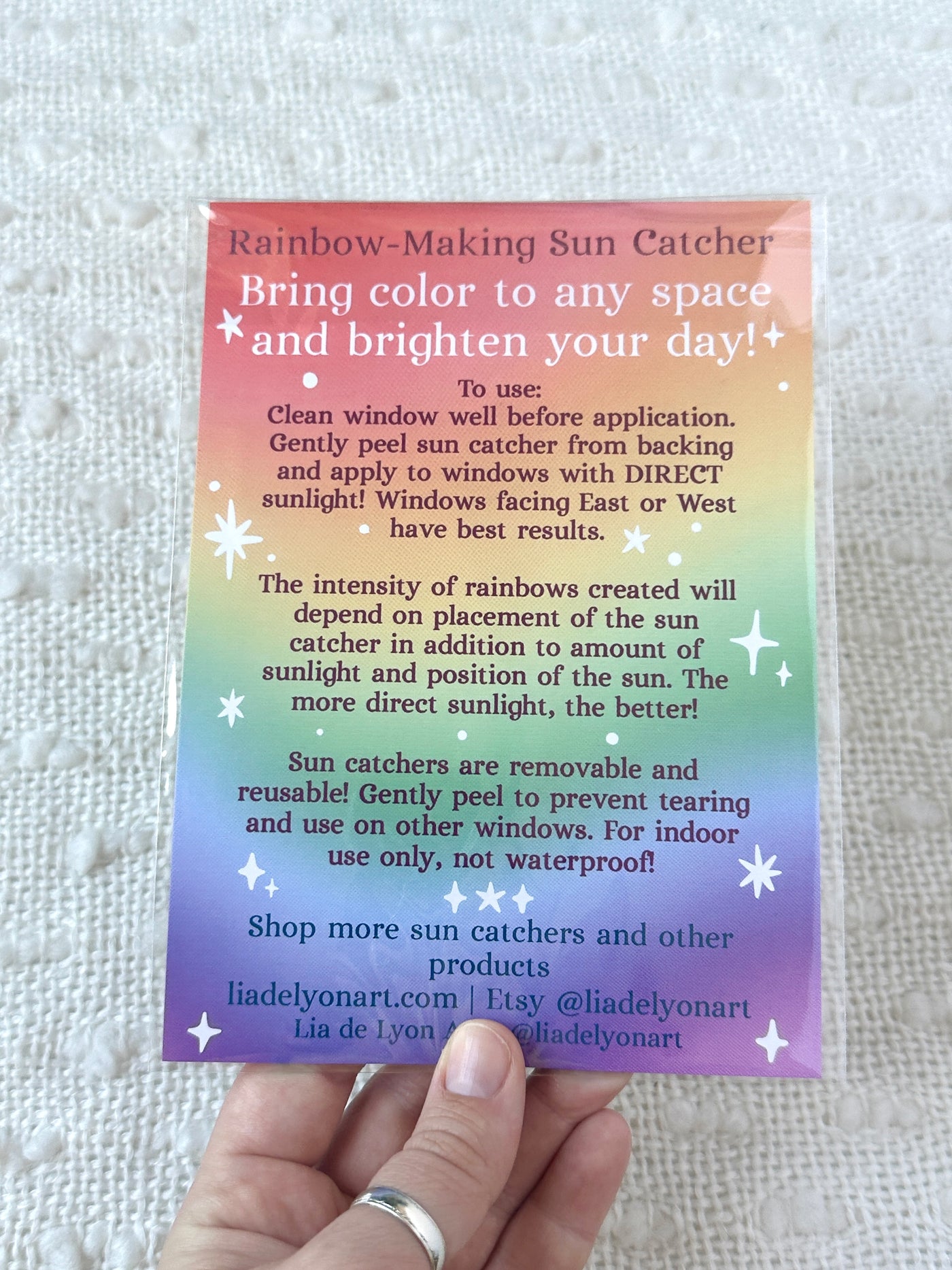 Sun and Moon Sun Catcher