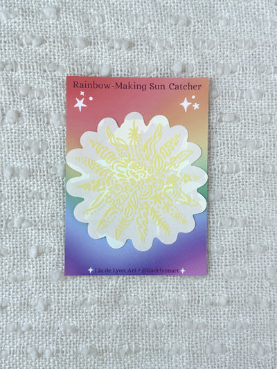 Abstract Coastal Sun Sun Catcher