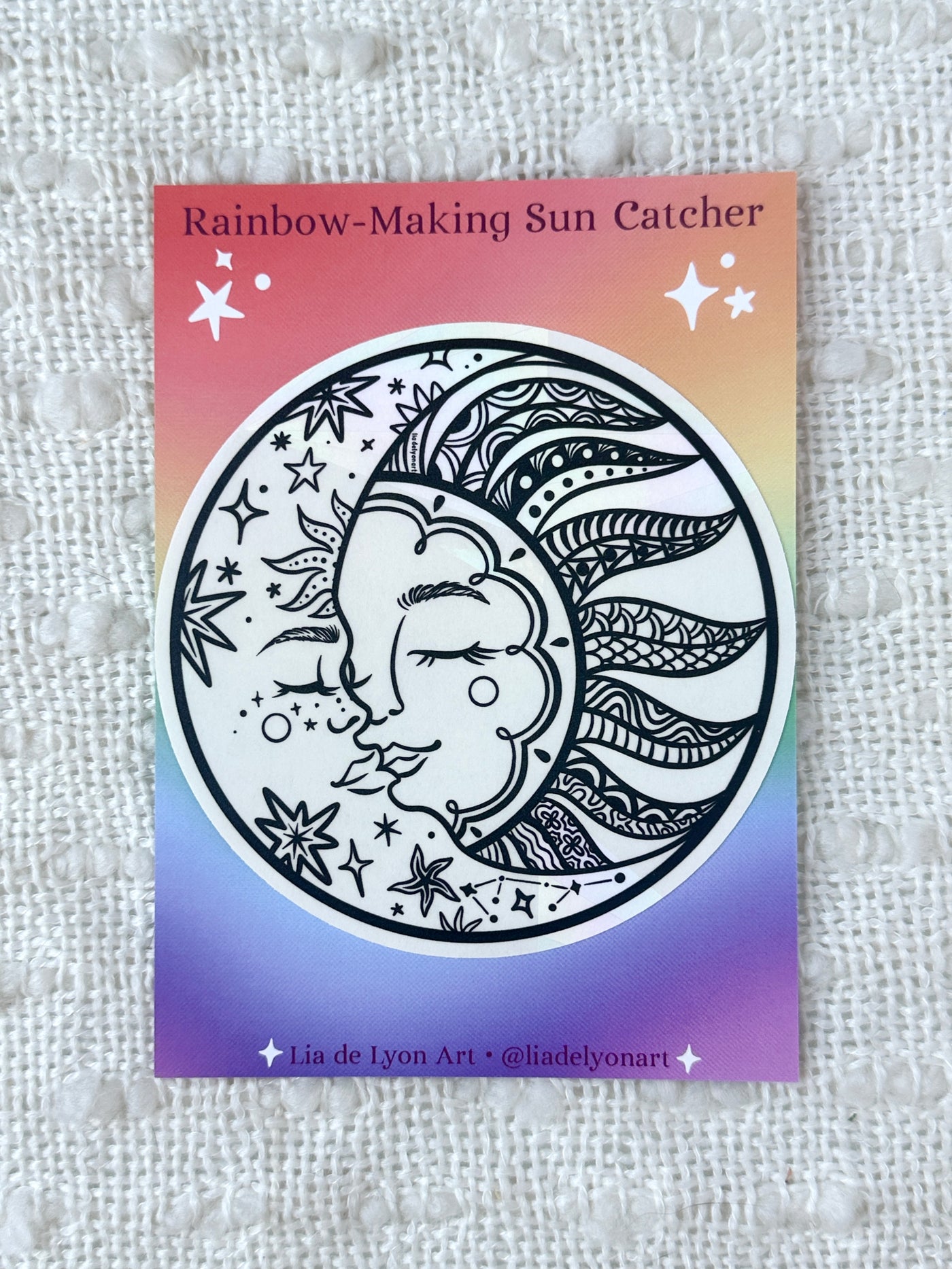 Sun and Moon Sun Catcher