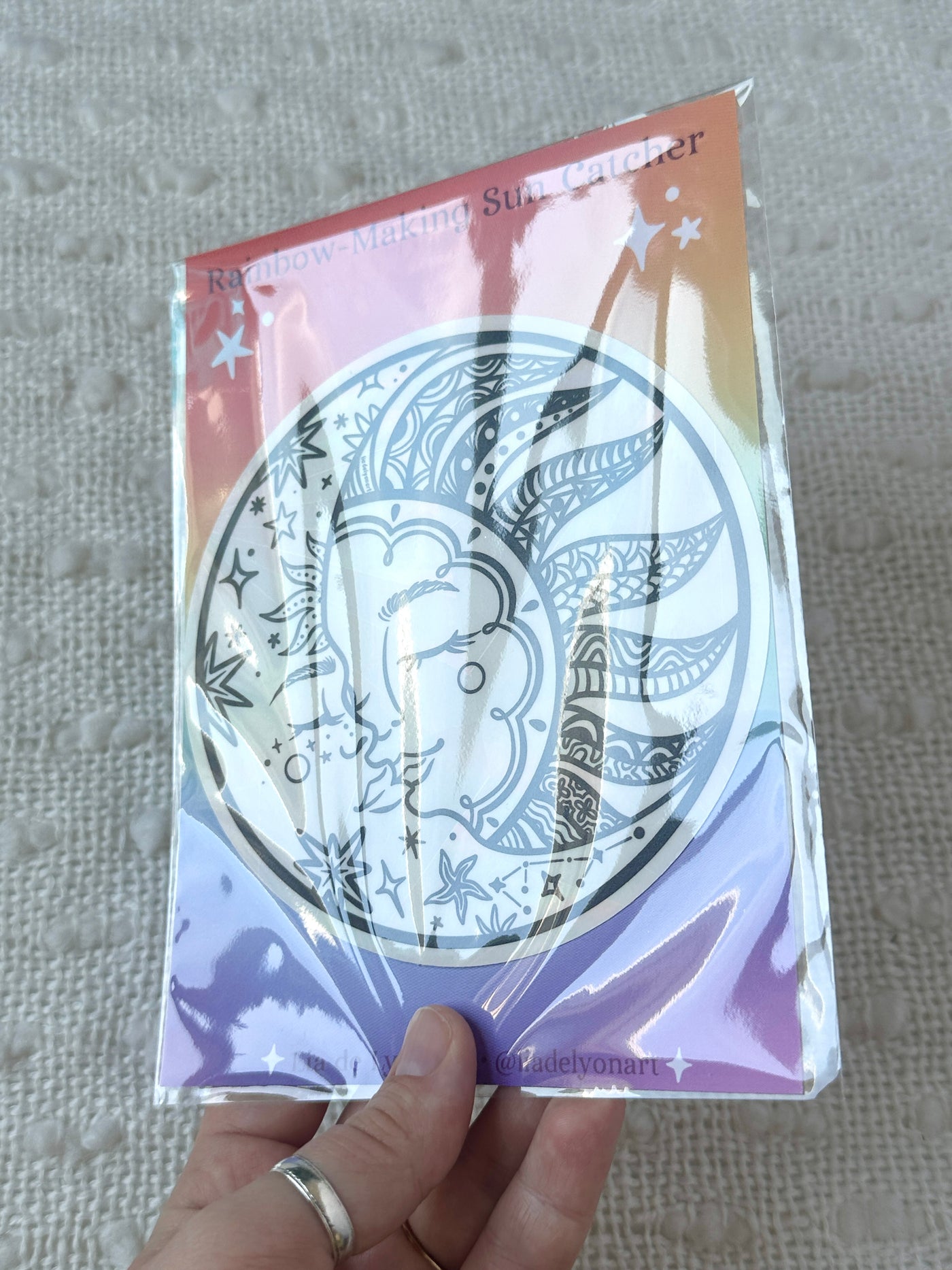 Sun and Moon Sun Catcher