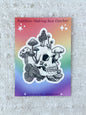 Mushroom Skull Sun Catcher