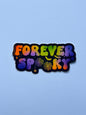 Forever Spooky Vinyl Sticker, 3.3x1.6 in