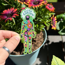 Load image into Gallery viewer, Weed your Garden Vinyl Sticker, 1.45x4 in

