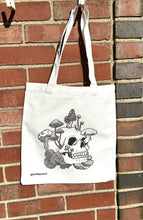 Load image into Gallery viewer, Spooky Shrooms Canvas Tote Bag
