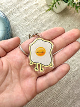 Load image into Gallery viewer, Smiling Egg Acrylic Keychain
