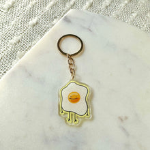 Load image into Gallery viewer, Smiling Egg Acrylic Keychain
