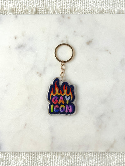 Gay Icon Acrylic Keychain