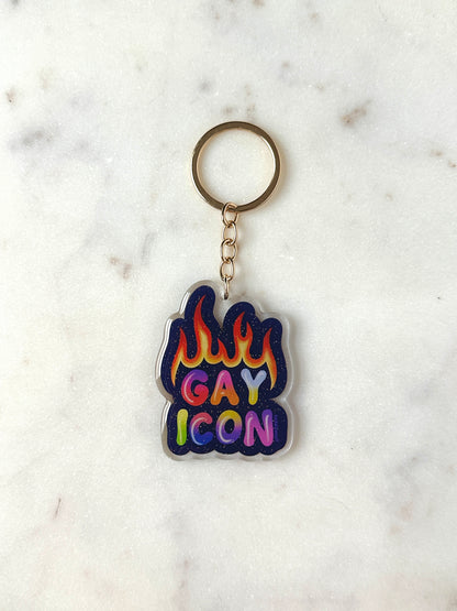 Gay Icon Acrylic Keychain