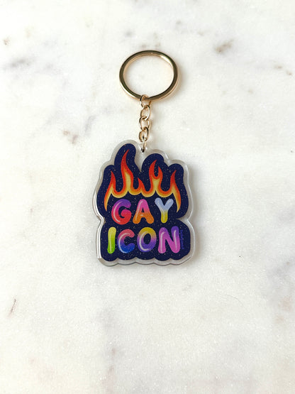 Gay Icon Acrylic Keychain