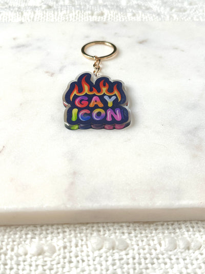 Gay Icon Acrylic Keychain