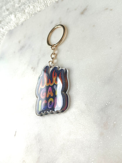 Gay Icon Acrylic Keychain
