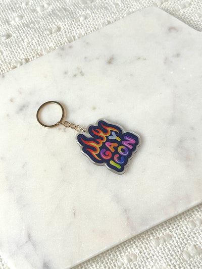 Gay Icon Acrylic Keychain