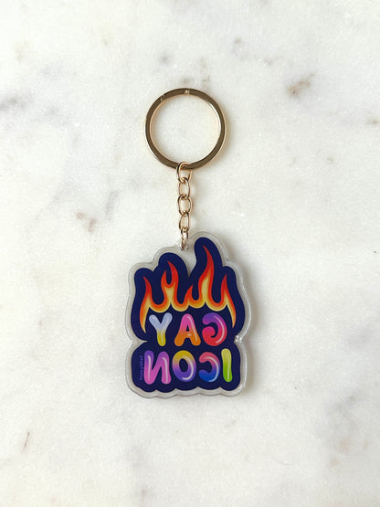 Gay Icon Acrylic Keychain