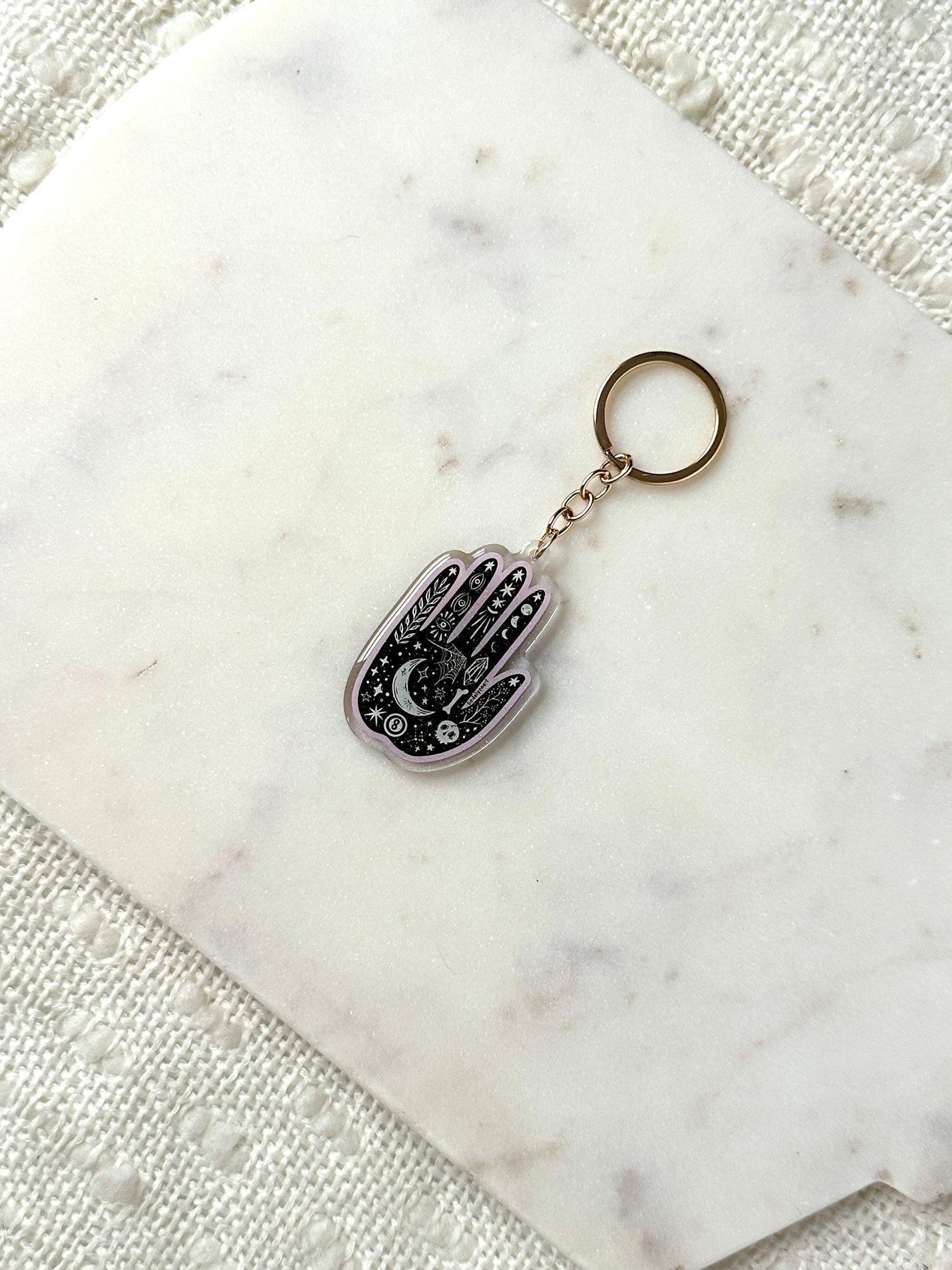 Witchy Hand Acrylic Keychain