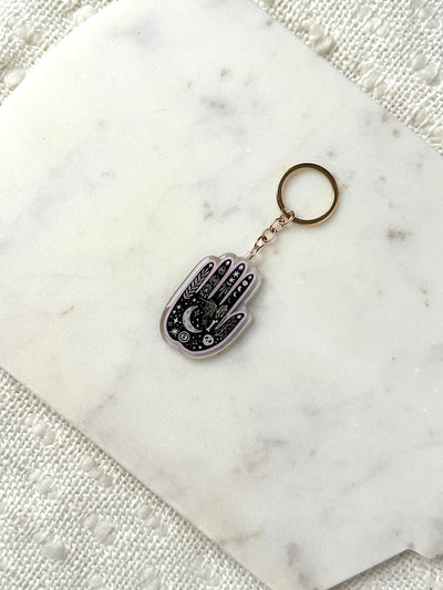 Witchy Hand Acrylic Keychain