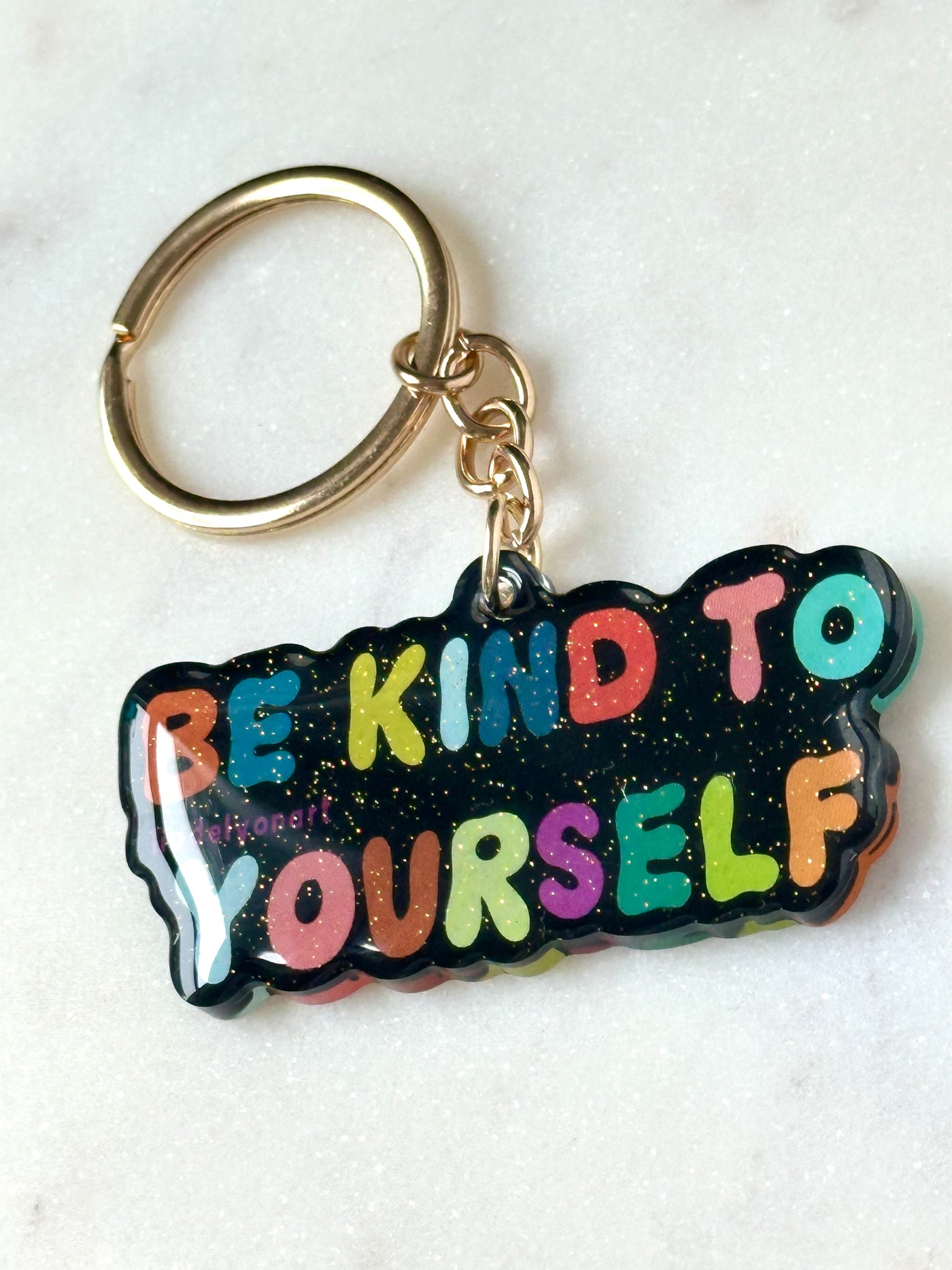 Be Kind To Yourself Acrylic Keychain