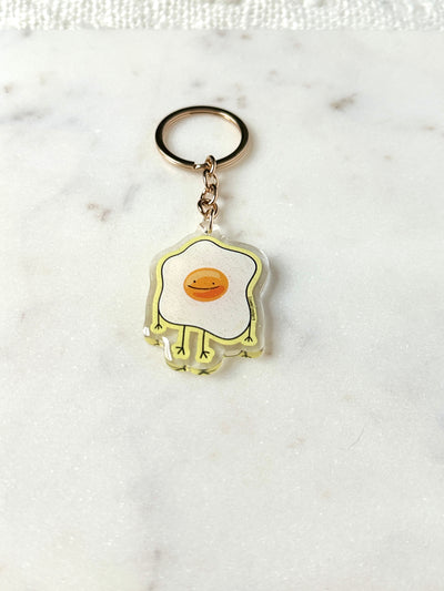 Egg Dude Acrylic Keychain