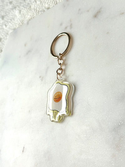 Egg Dude Acrylic Keychain