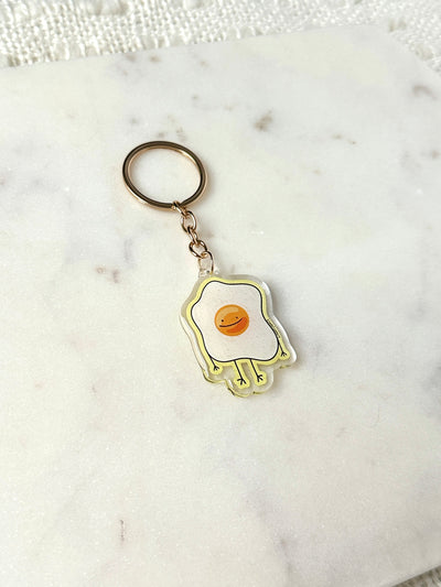 Egg Dude Acrylic Keychain