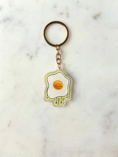 Egg Dude Acrylic Keychain