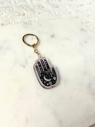 Witchy Hand Acrylic Keychain