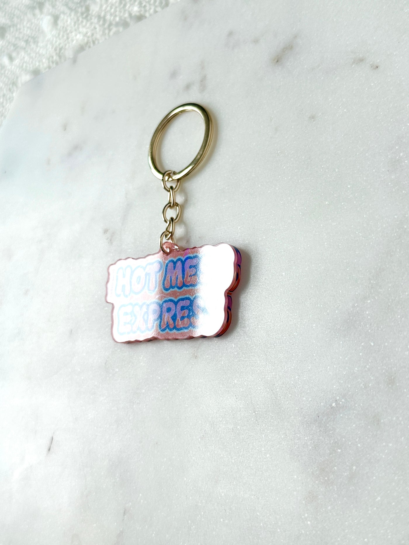 Hot Mess Express Acrylic Keychain