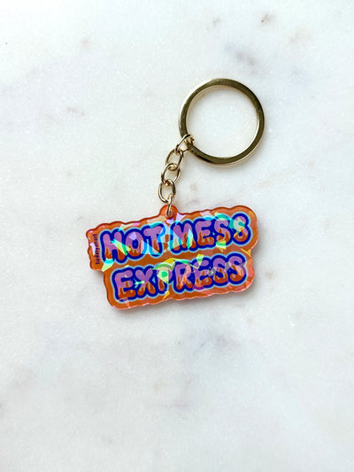 Hot Mess Express Acrylic Keychain