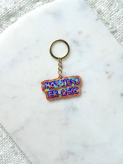 Hot Mess Express Acrylic Keychain