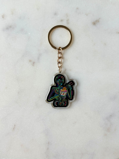 Spooky Noods Acrylic Keychain