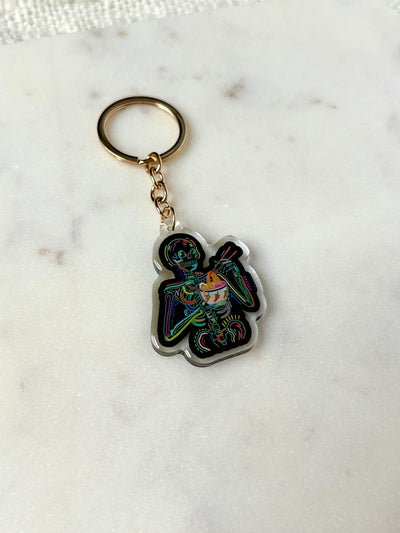 Spooky Noods Acrylic Keychain