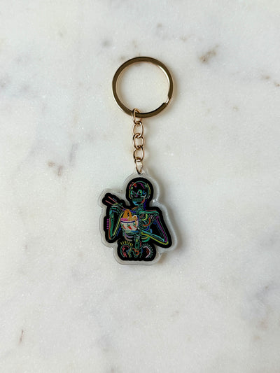 Spooky Noods Acrylic Keychain