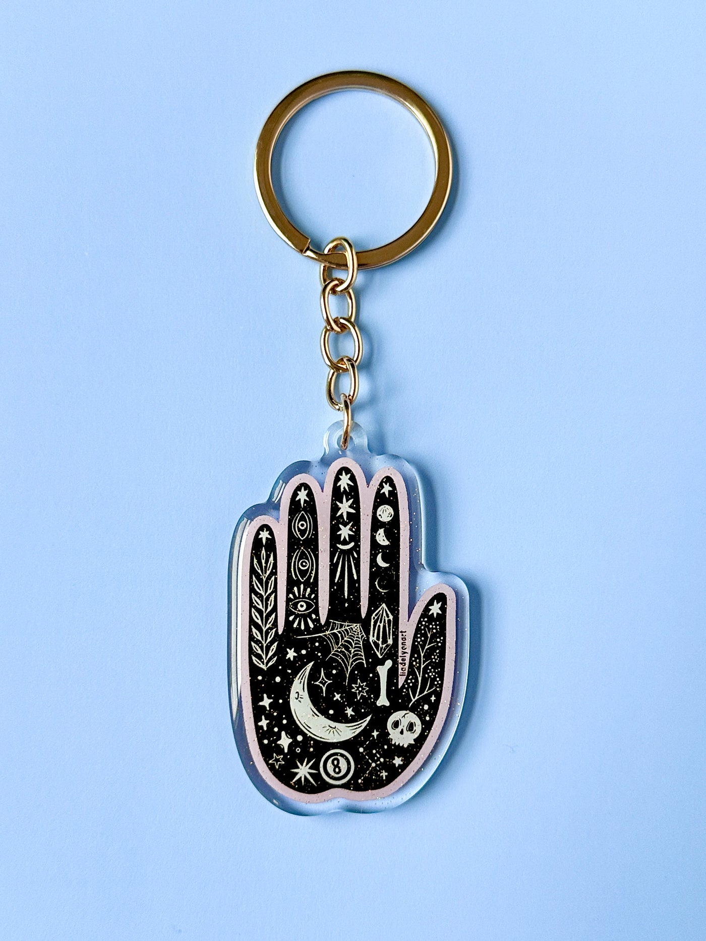 Witchy Hand Acrylic Keychain