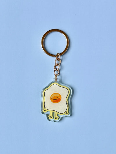 Egg Dude Acrylic Keychain