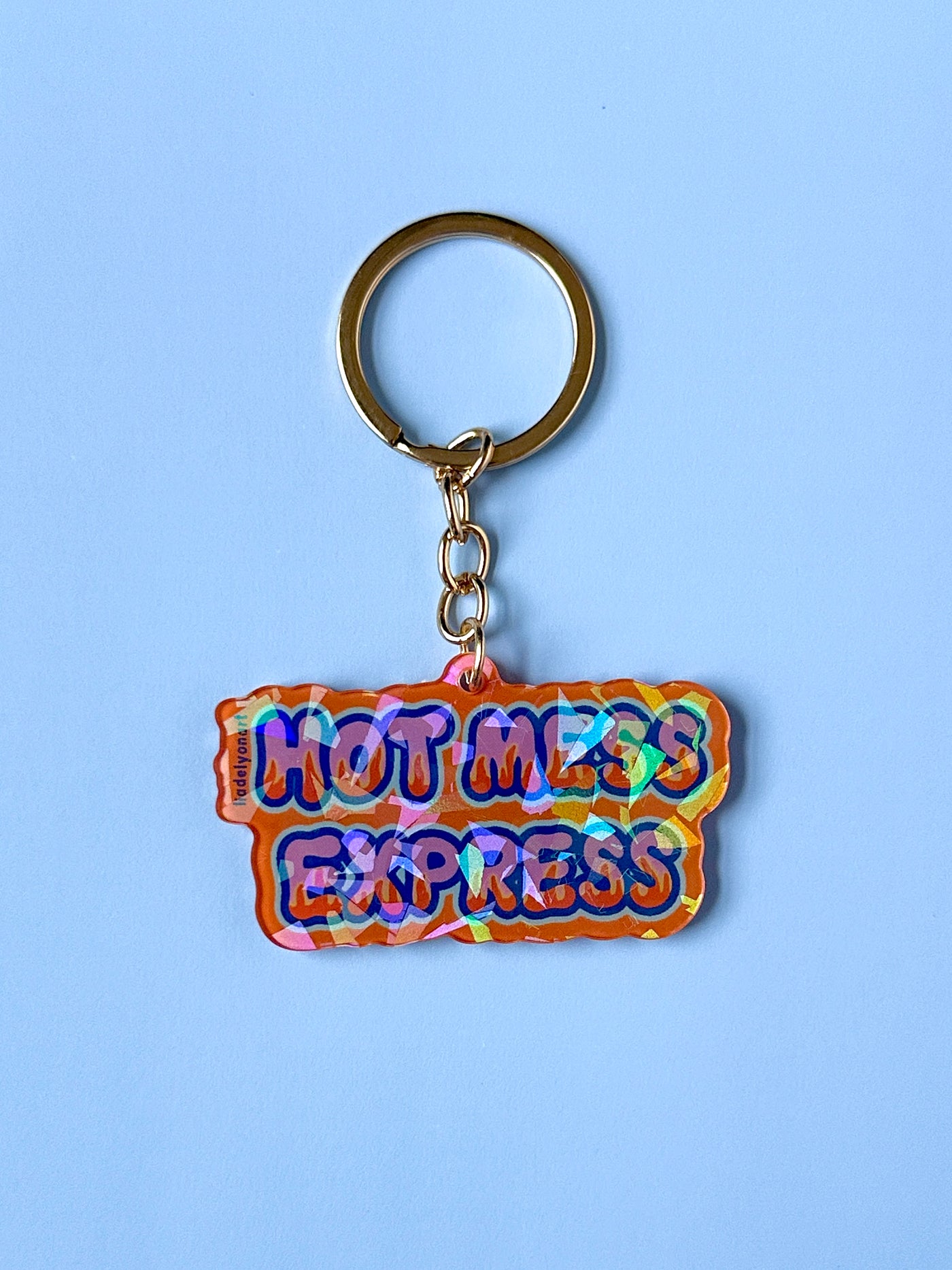 Hot Mess Express Acrylic Keychain