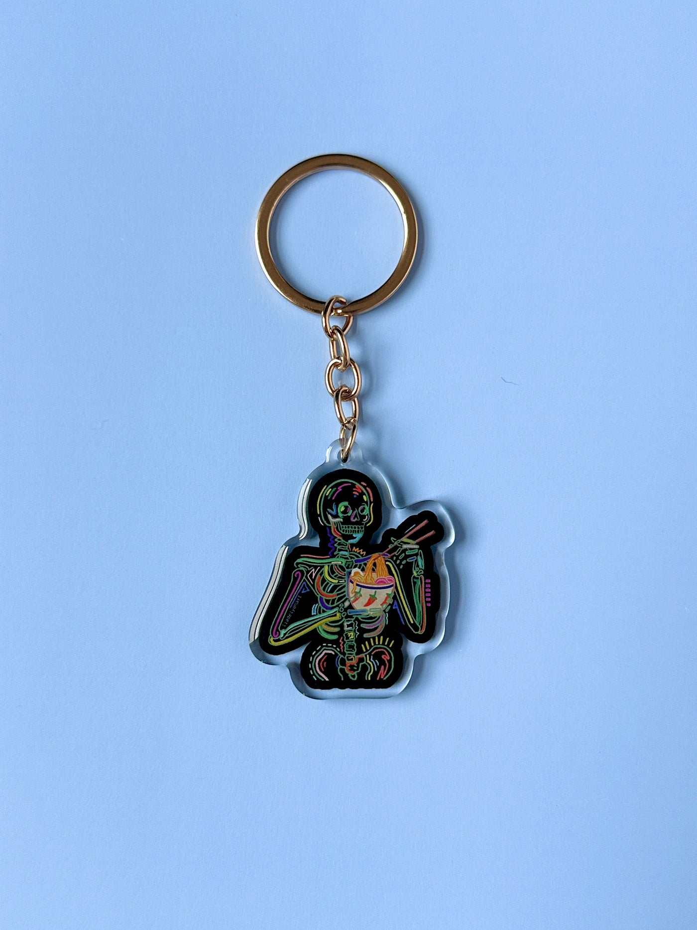 Spooky Noods Acrylic Keychain