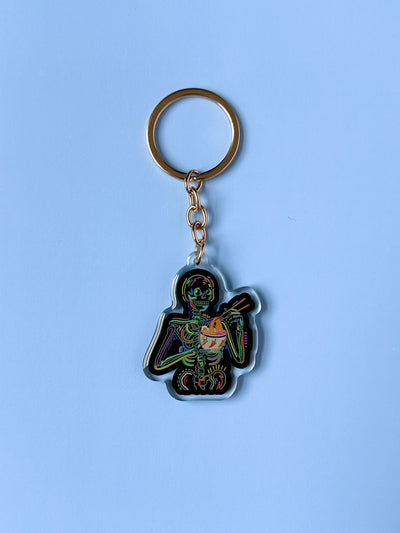 Spooky Noods Acrylic Keychain